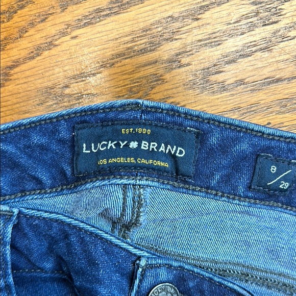 Dark Blue Lucky Brand Women's Skinny Jeans - Picture 2 of 7